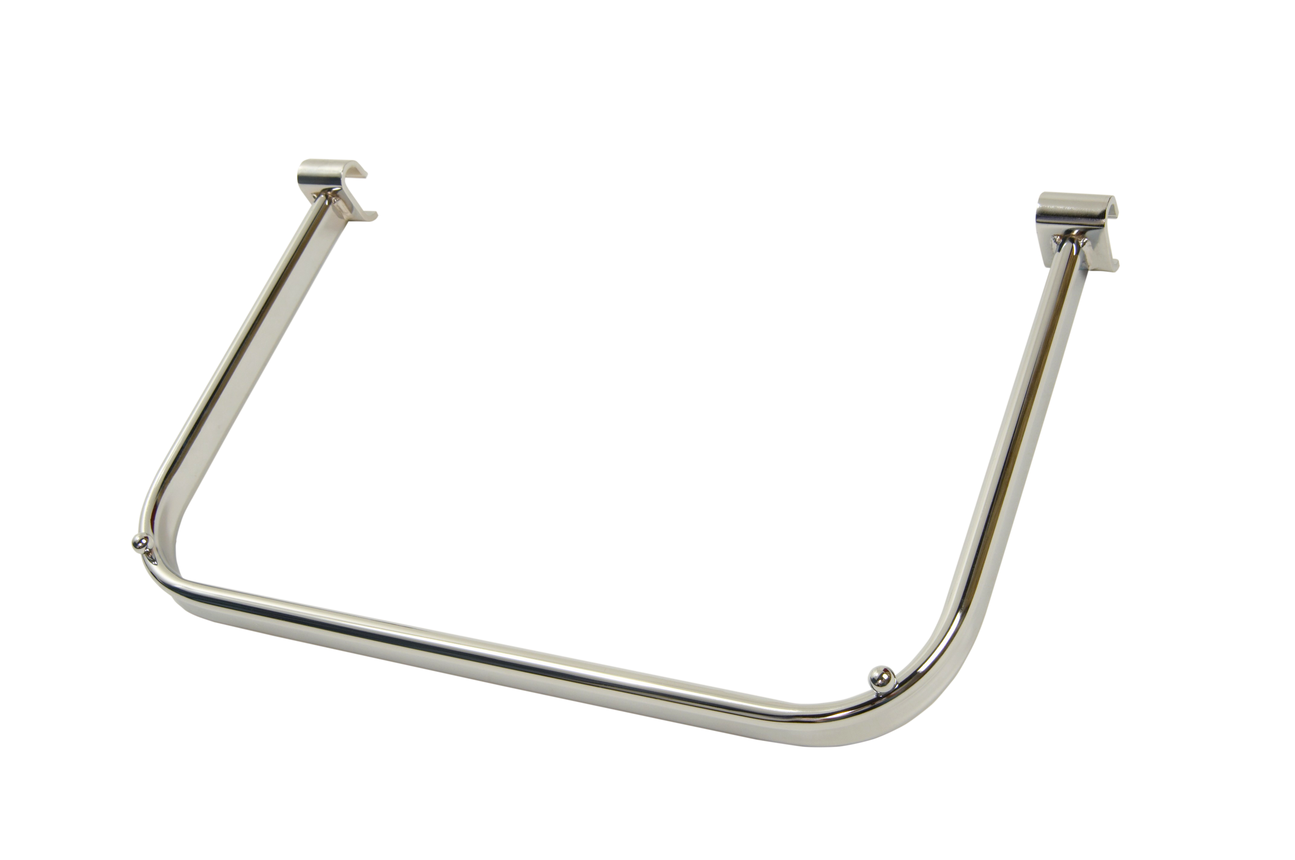 Chrome Half D Bar 500mm