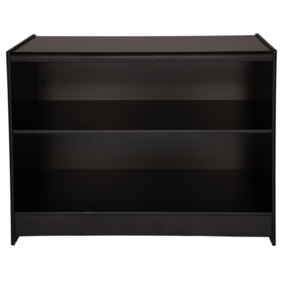 Solid Shop Counter – 1200mm – Black - Image 2