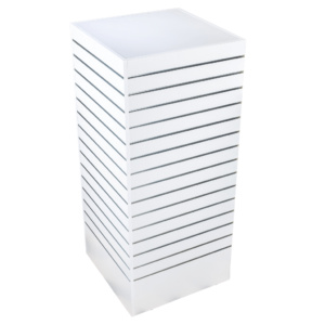 Slatwall Tower Display Unit – White