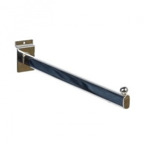 Oval Straight Arm for Slatwall – 400mm