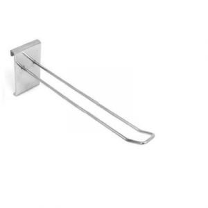 R441B Looped Euro Hooks Display Arms For Gridwall - 300mm / 12"